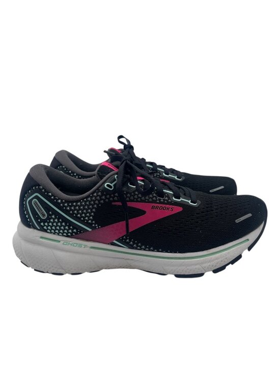 Brooks Shoes - Brooks Ghost 14 Women's Black Running Sneaker Shoe Z40100 Size 8